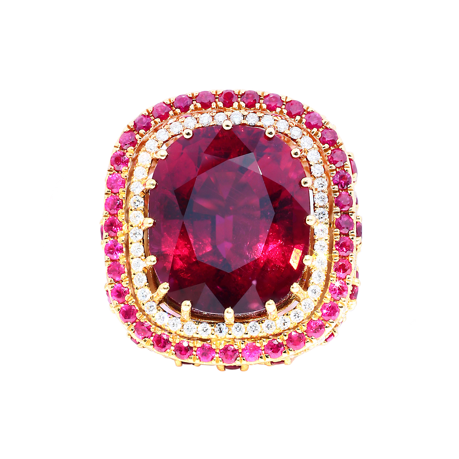 Bespoke Jewellery Singapore Exotic Gems & Jewellery Pte Ltd Ruby Diamond Ring